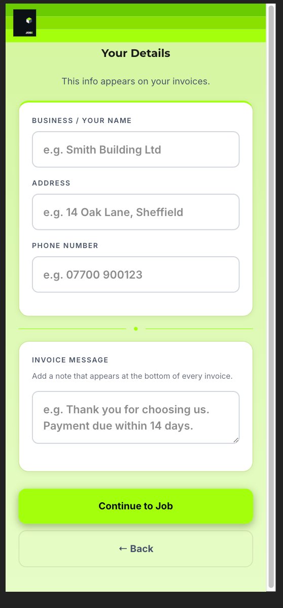 Enter your business details